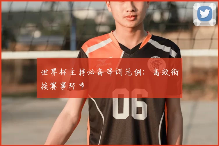 世界杯主持必备串词范例：高效衔接赛事环节