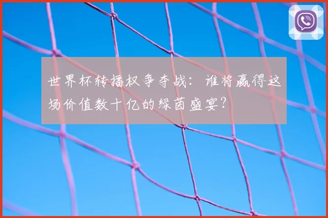 世界杯转播权争夺战：谁将赢得这场价值数十亿的绿茵盛宴？